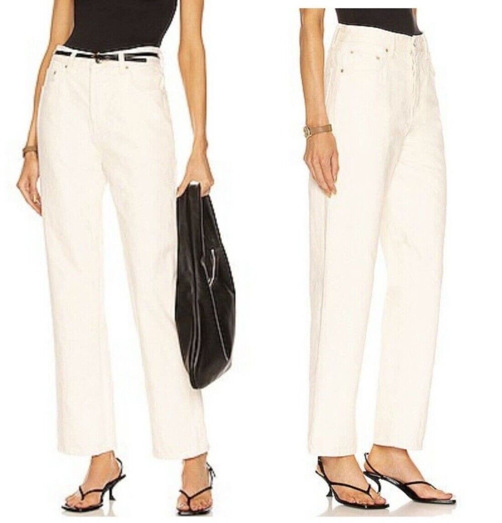 GRLFRND The Amanda Mid Rise Loose Boyfriend Jean in Venice Button Fly Baggy